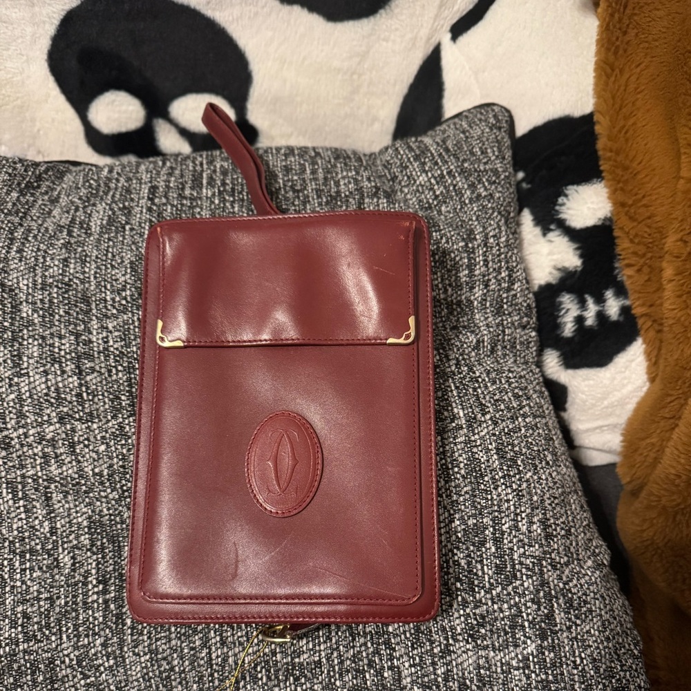 Authentic!! Vintage Cartier clutch.
